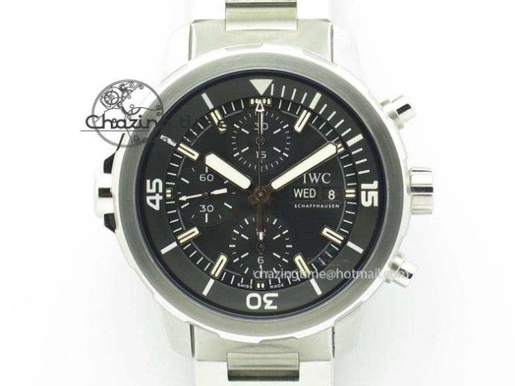 MIROTIME 0203 MARK XVIII Le Petit Prince IW327004 SS FKF 1:1 Best Edition Blue Dial On Brown Leather Strap Trendsetting 7117